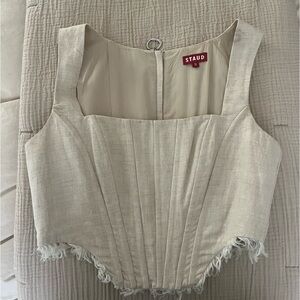 Staud corset top